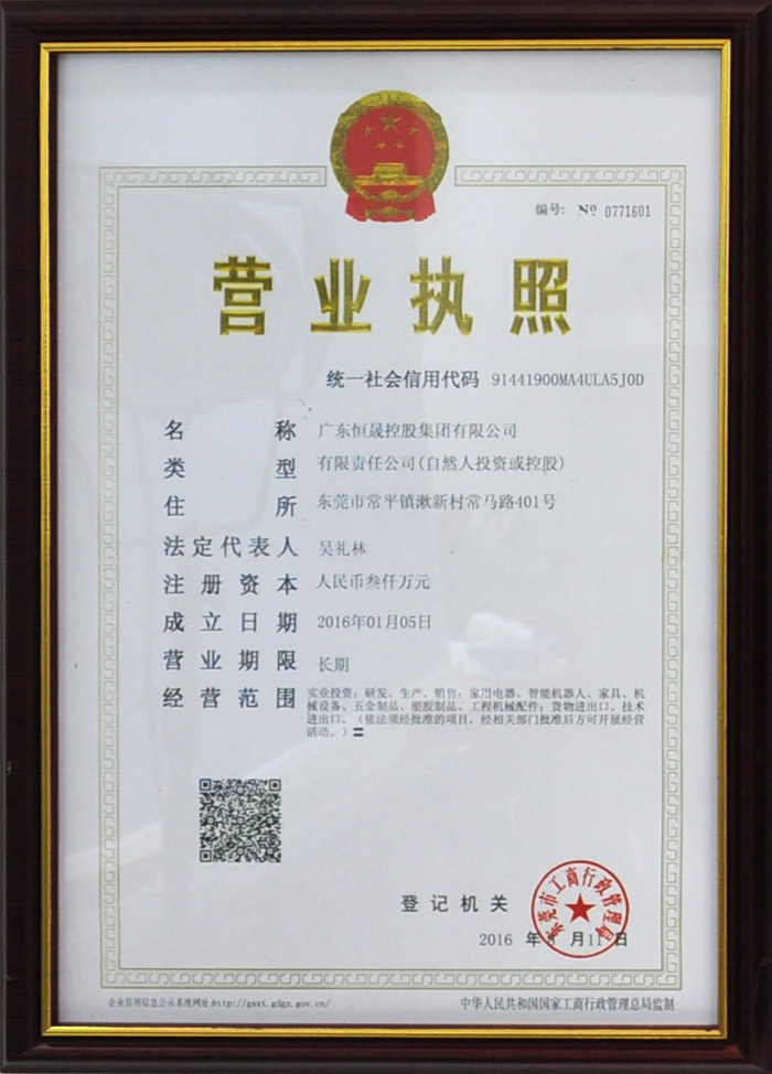 俄罗斯专享会控股集团营业执照